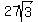 27sqrt%283%29