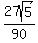 27sqrt%285%29%2F90
