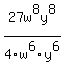 27w%5E8y%5E8%2F4w%5E6y%5E6