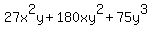 27x%5E2y%2B180xy%5E2%2B75y%5E3