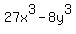 27x%5E3-8y%5E3