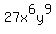 27x%5E6y%5E9
