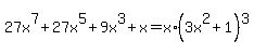 Lesson The cube of the sum formula