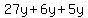 27y%2B6y%2B5y