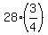 28%2A%283%2F4%29