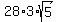 28%2A3%2Asqrt%285%29