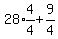 28%2Aexpr%284%2F4%29%2B9%2F4