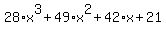 28%2Ax%5E3%2B49%2Ax%5E2%2B42%2Ax%2B21