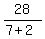 28%2F%287%2B2%29