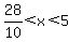 28%2F10%3Cx%3C5