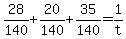 28%2F140+%2B+20%2F140+%2B+35%2F140+=+1%2Ft