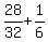 28%2F32+%2B+1%2F6