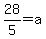 28%2F5=a