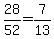 28%2F52=7%2F13