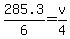 285.3%2F6=v%2F4