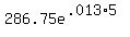 286.75e%5E%28.013%2A5%29