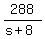 288%2F%28s%2B8%29