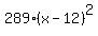 289%2A%28x-12%29%5E2