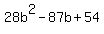 28b%5E2-87b%2B54
