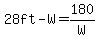 28ft-W=180%2FW