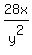 28x%2Fy%5E2