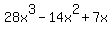 28x%5E3+-+14x%5E2+%2B+7x