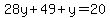 28y%2B49%2By=20