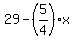 29-%285%2F4%29%2Ax
