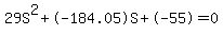 29S%5E2%2B-184.05S%2B-55+=+0