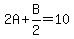 2A%2BB%2F2=10