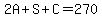 2A%2BS%2BC=270
