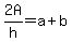 2A%2Fh+=+a%2Bb
