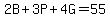 2B%2B3P%2B4G=55