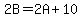 2B=2A%2B10