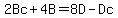 2Bc%2B4B=8D-Dc
