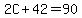 2C%2B42=90