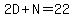 2D%2BN=22