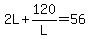 2L%2B120%2FL=56