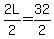 2L%2F2+=+32%2F2