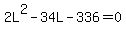 2L%5E2-34L-336=0