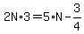 2N%2A3=5%2AN-3%2F4