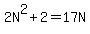 2N%5E2%2B2=17N