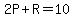 2P%2BR=10