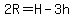 2R=H-3h