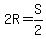 2R+=+S%2F2