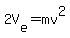 2V%5Be%5D=mv%5E2