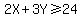 2X%2B3Y%3E=24