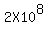 2X10%5E8