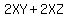 2XY%2B2XZ