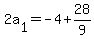 2a%5B1%5D=-4%2B28%2F9